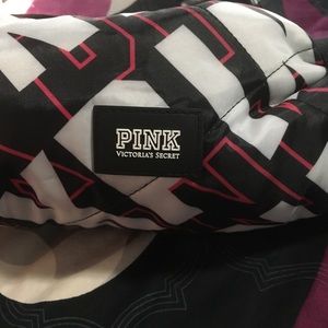 Pink Victoria secret packable blanket